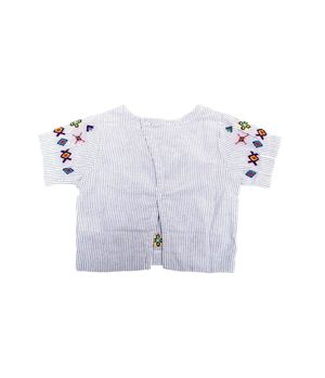 Blusa Natural Denim Kids Niña Azulclaro 2 A 6 Años