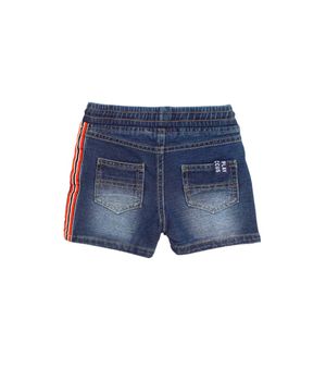 Bermuda Jogg Denim Funny Bebé Niño Azul 3 a 24 meses