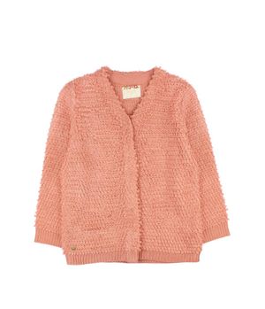 Sweater Efecto Bouclé Ecolife Junior Niña Coral 8 a 12 Años