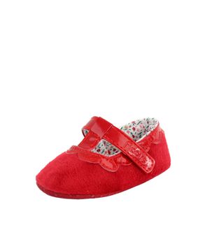 Zapato NewBorn Bebé Niña Rojo (15 - 18)