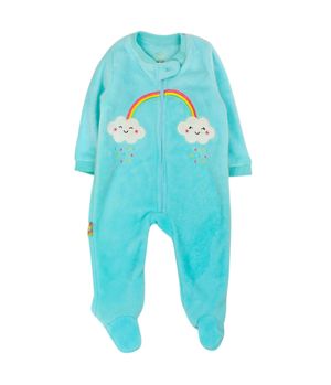 Pijama Estampado Y Con Aplicación Bordada Comfy Bebé Niña Menta 3 a 24 meses
