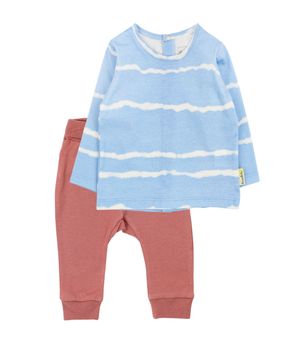 Conjunto Fresh New Born Niño Celeste Recién Nacido a 6 Meses