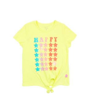 Polera Happy Euphoria Kids Niña Amarillo 2 a 6 años