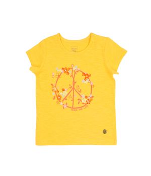 Polera Craft Bebé Niña Amarillo 3 a 24 meses