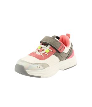 Zapatilla A Correr Junior Niña Gris 8 a 12 Años