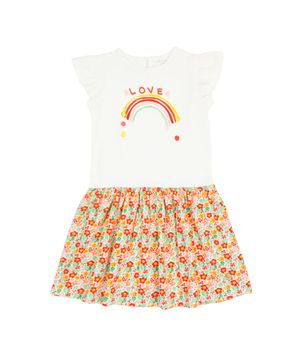 Vestido Love Craft Kids Niña Crudo 2 a 6 años