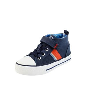 Zapatilla Velcro S23 Junior Niño Denim 8 a 12 Años