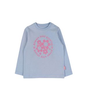 Polera Estampado Day To Day Bebé Niña Celeste 3 a 24 meses