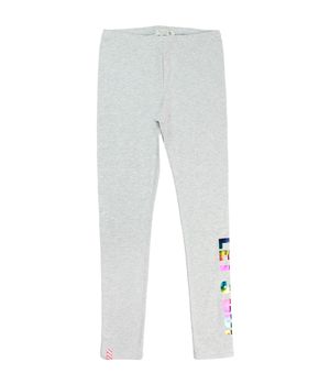 Leggins Power Junior Niña Gris Melange 8 a 12 años