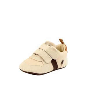 Zapatilla Velcro NewBorn New Born Niño Beige Recién Nacido a 6 Meses