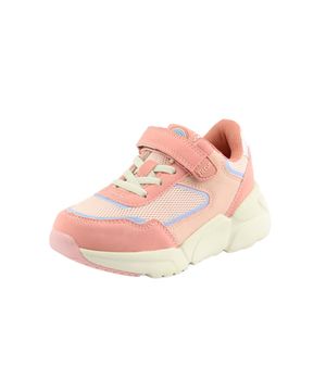 Zapatilla Velcro Mesh W23 Kids Niña Rosado 2 a 6 años