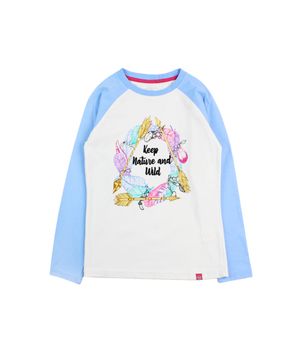 Polera FiccusTex Junior Niña Blanco 4 a 16 años