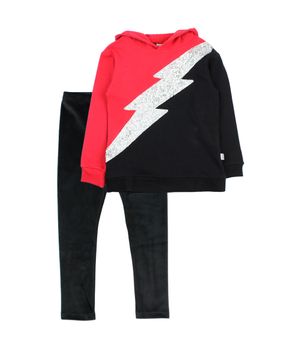 Conjunto Stronger Kids Niña Rojo 2 a 6 años
