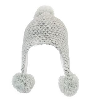 Gorro Power Bebé Niña Gris 3 a 24 meses