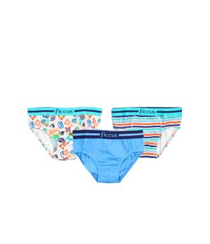 Slip Triple Transversal Kids Niño Multicolor 2 a 10 años