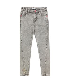 Jeans Power Kids Niña Gris 2 a 6 años