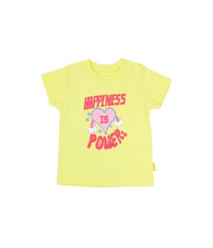 Polera Estampada Puffing Day To Day Bebé Niña Amarillo 3 a 24 meses