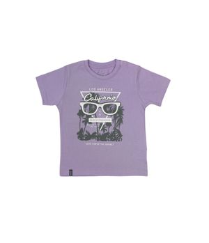 Polera Estampado Puffing Day To Day Bebé Niño Lila 3 a 24 meses