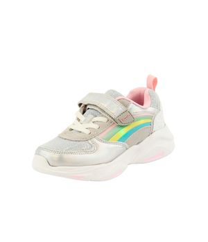 Zapatilla PowerLight Junior Niña Plateado (29 - 36)