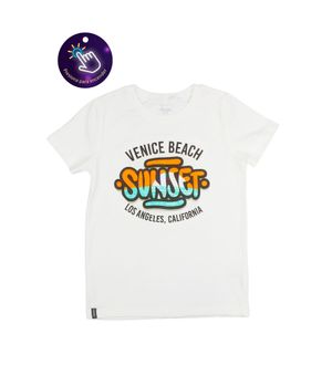 Polera Powerlight Kids Niño Blanco 2 a 6 años