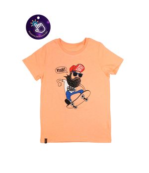 Polera Powerlight Kids Niño Naranjo 2 a 6 años
