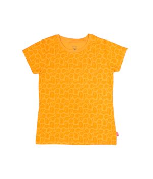 Polera Estampada Rapport Day To Day Junior Niña Naranjo 8 a 12 años