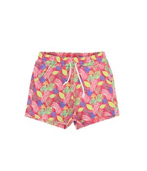 Short Estampado Day To Day Kids Niña Fucsia 2 a 6 años