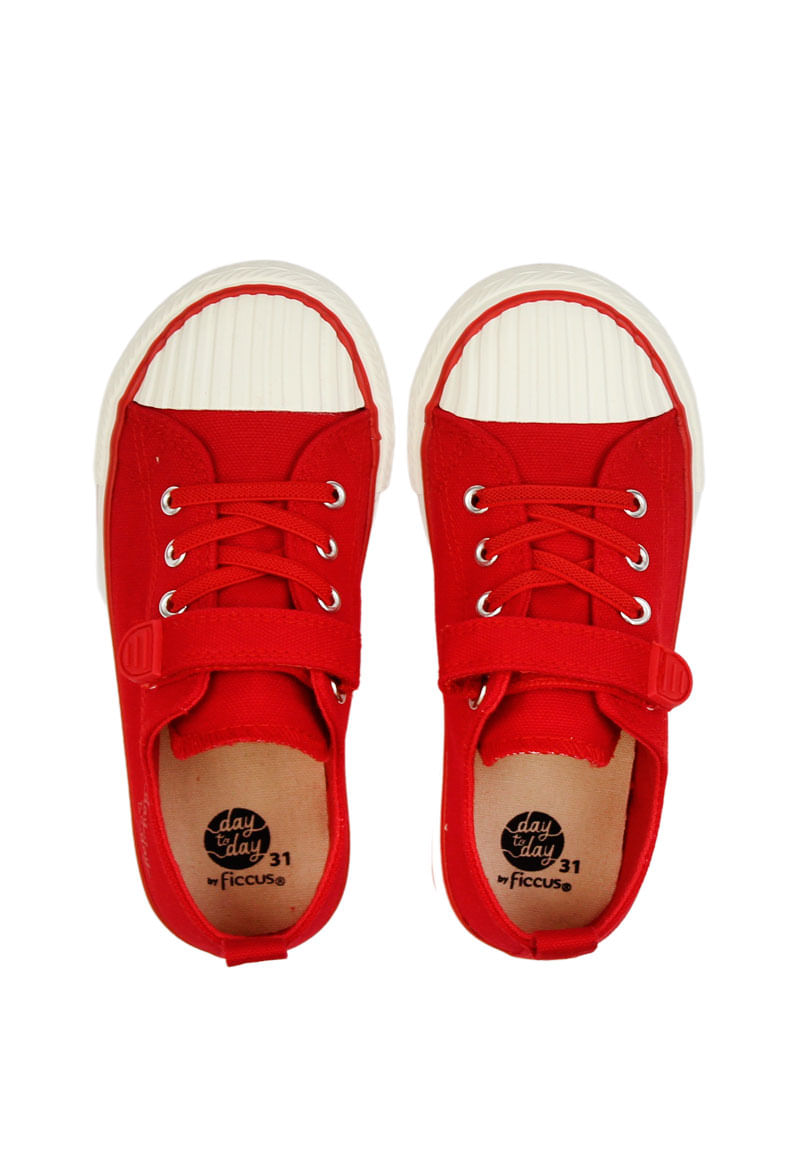 sandalias rojas bebe niña