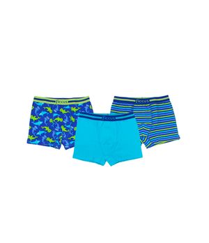 Boxer Pack Triple Elastizado Ri Junior Niño Multicolor 2 a 10 años