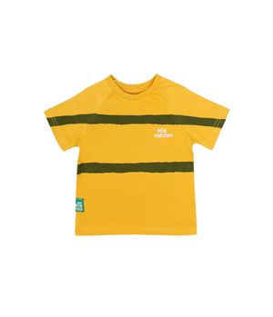 Polera Earth Bebé Niño Mostaza 3 a 24 meses