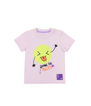 Polera Estampada Go Bebé Niño Lila 3 a 24 meses