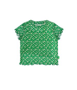 Polera Estampada Oasis Kids Niña Verde 2 a 6 años