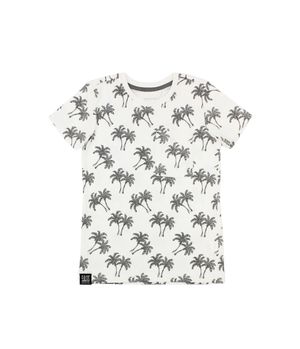 Polera Estampada Oasis Kids Niño Blanco 2 a 6 años