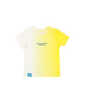 Polera Oasis Bebé Niño Amarillo 3 a 24 meses