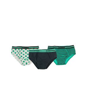 Slip Pack Triple Elastizado Ri Kids Niño Multicolor 2 a 10 años