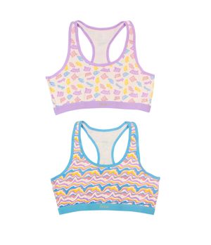 Sostén Pack Doble Elasticado Ri Teens Niña Multicolor 12 a 16 años