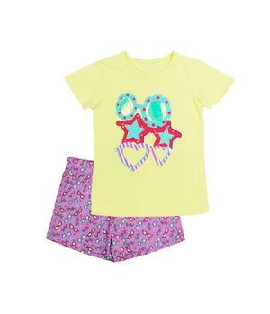 Pijama Pijama Kids Niña Amarillo 2 a 6 años