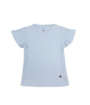 Polera Earth Kids Niña Celeste 2 a 6 años