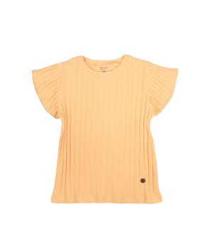 Polera Earth Kids Niña Naranjo 2 a 6 años