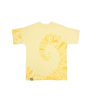 Polera Manga Corta Tie Dye Oasis Junior Niño Naranjo 8 a 12 años