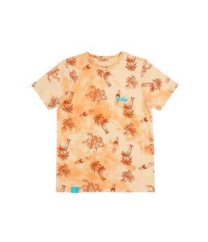 Polera Oasis Junior Niño Naranjo 8 a 12 años