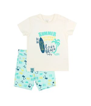 Conjunto Oasis Bebé Niño Blanco 3 a 24 meses