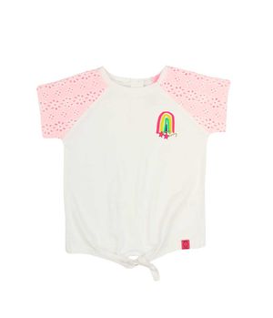 Polera Estampada Go Bebé Niña Blanco 3 a 24 meses