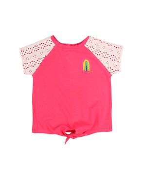 Polera Estampada Go Bebé Niña Fucsia 3 a 24 meses