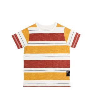 Polera Earth Kids Niño Ladrillo 2 a 6 años
