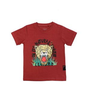 Polera Lentejuelas Earth Kids Niño Ladrillo 2 a 6 años
