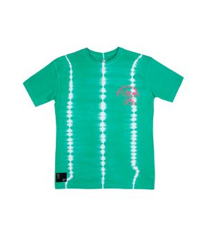 Polera Tie Dye Go Kids Niño Verde 2 a 6 años