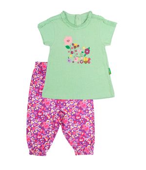 Conjunto Oasis Bebé Niña Verde 3 a 24 meses
