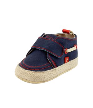 Mocasín NewBorn Bebé Niño Azul (15 - 18)
