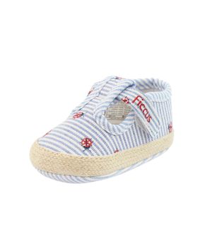 Zapato NewBorn Bebé Niña Denim (15 - 18)